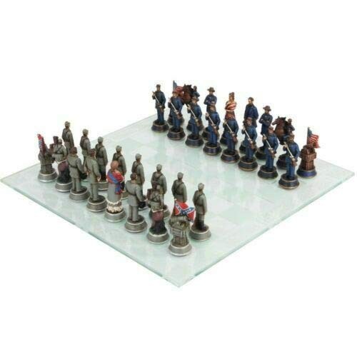 15.25 inches by inches, Clear and Frosted With Possibly Multi-colored Chess…