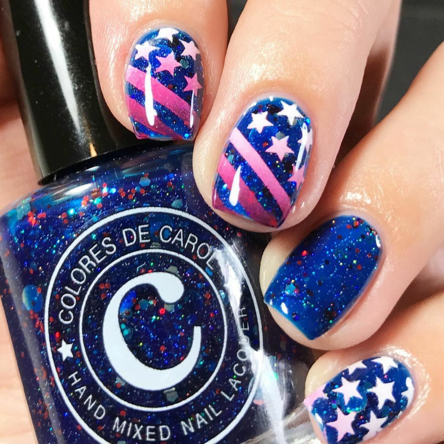 American Flag Stencils for Nails, Nail Stickers, Nail Art, Nail Vinyls