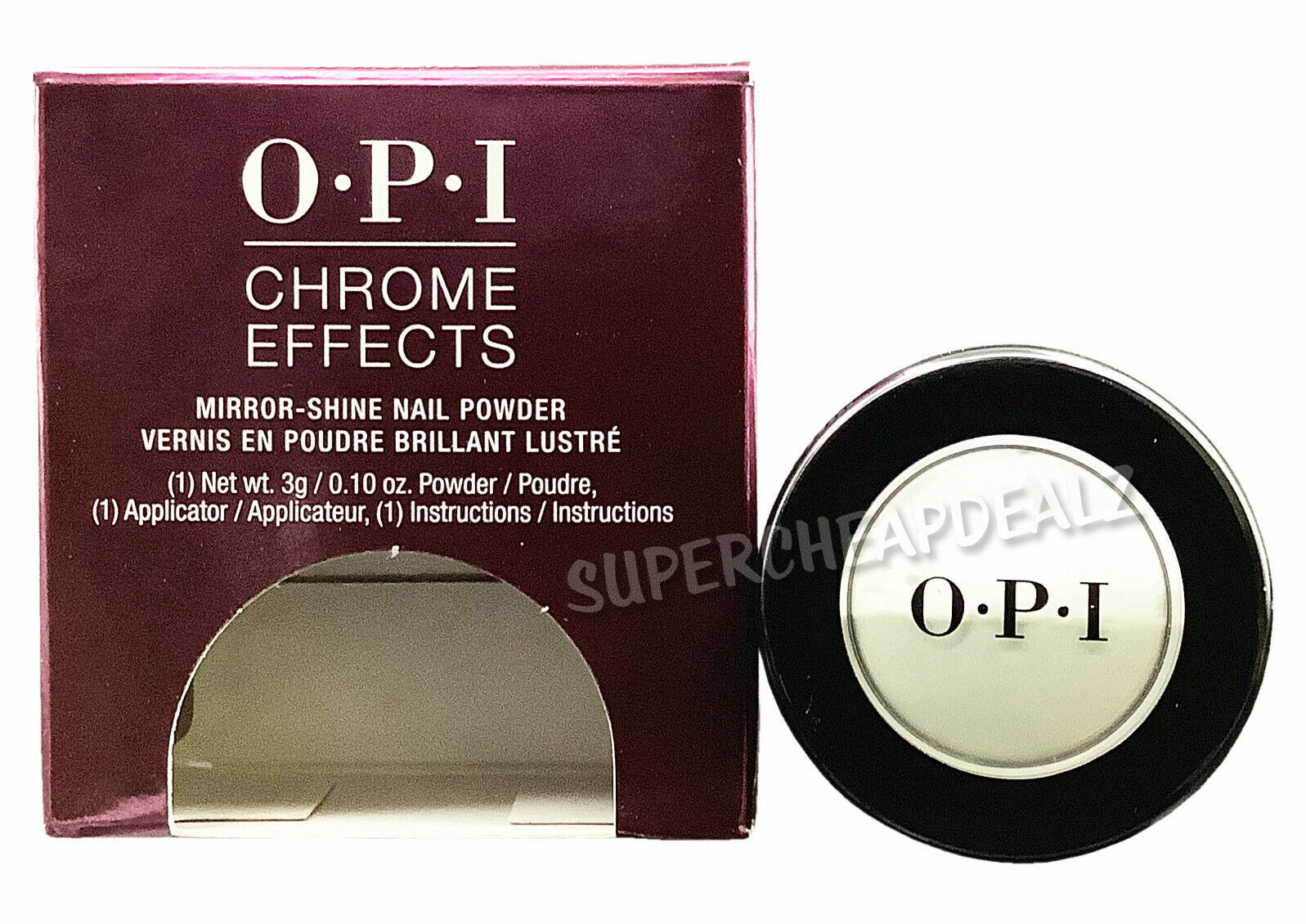 OPI Nail Powder Pay Me in Rubies | GelColor G47B Frenchie Likes to Kiss? 0.25 oz