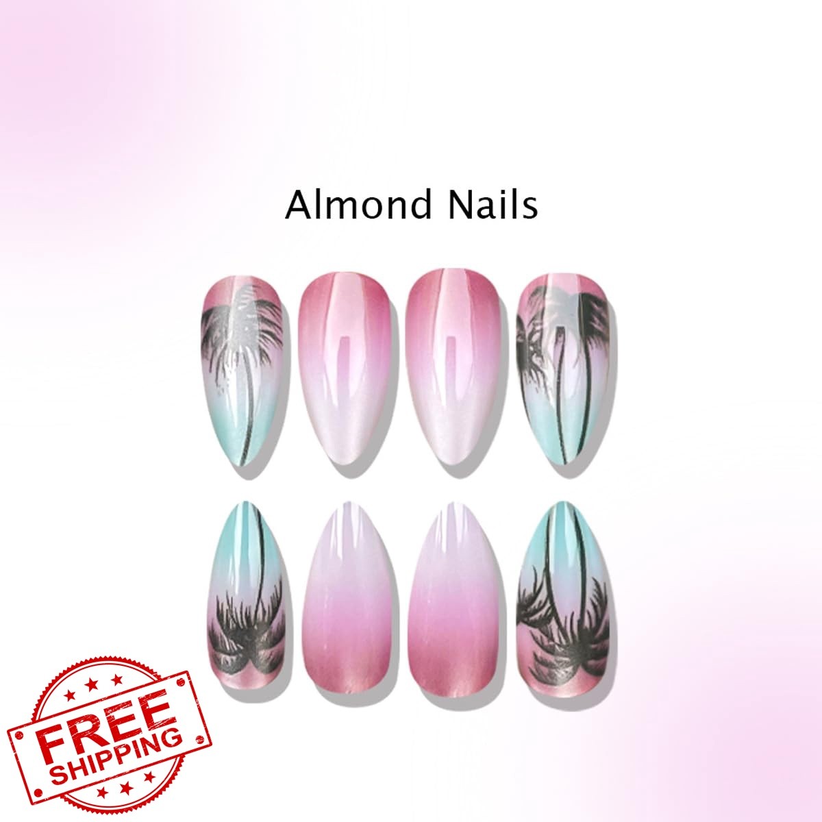 KASOICRA XJXR20 Coconut Tree Medium Nails