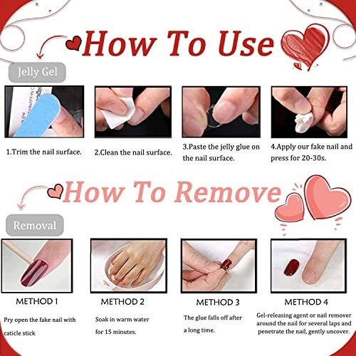 Almond Press on Nails Short Nude Fake Nails Glossy 1 Fl Oz (Pack of 24) Style 8