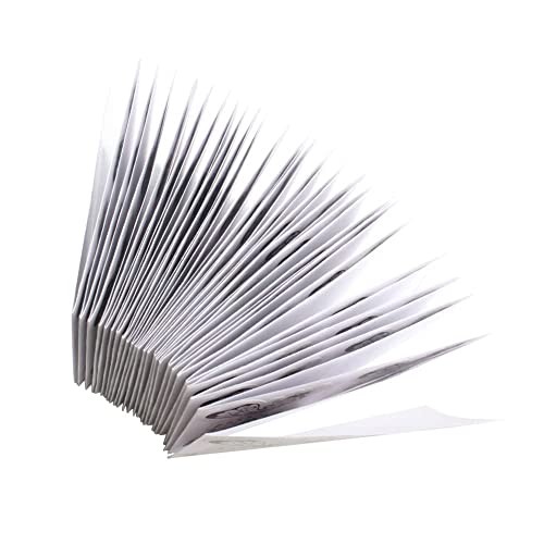 VNC 200 Pcs Nail Form Guide Acrylic Tip Extension Forms Black A-Normal Color