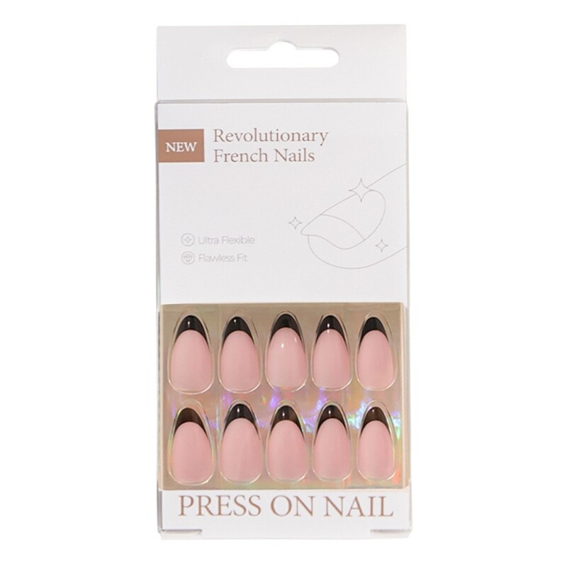 Medium Almond Press On Nails 30Pcs Set for Natural Looking Acrylic False Nails
