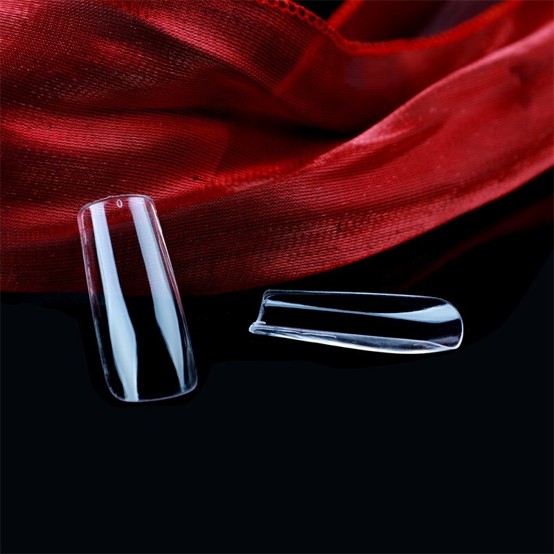 XL XXL Long Square False Nails Salon Full Cover Fake Nail Art Tips Extention DIY