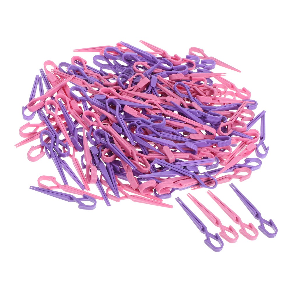 160 Pcs Nail Extension Clamps for Gel Nails Finger Builder Tips Clip