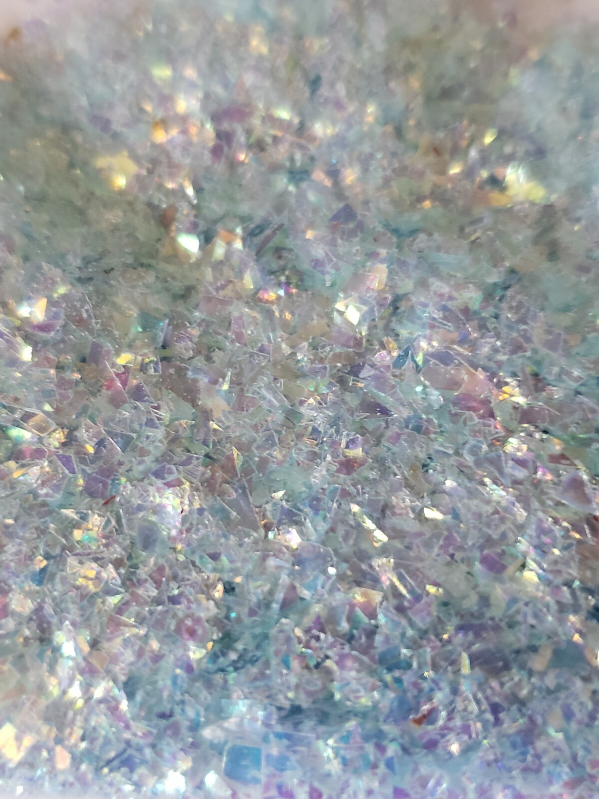 Blue Chunky Aurora Nail Glitter 4 grams