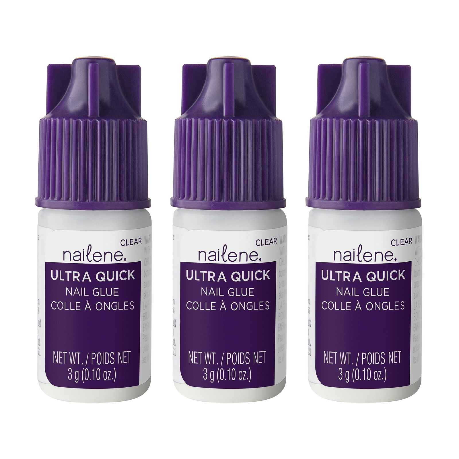 Ultra Quick Nail Glue – Durable Easy to Apply False Nail Glue – Repairs Natur…
