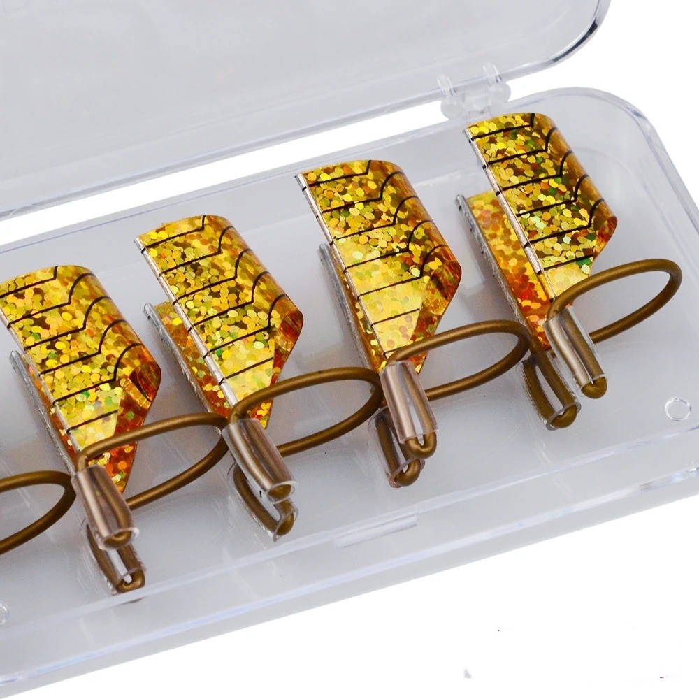 5x Nail Art Extension Guide Reusable UV Gel Manicure Tips Forms for Professional