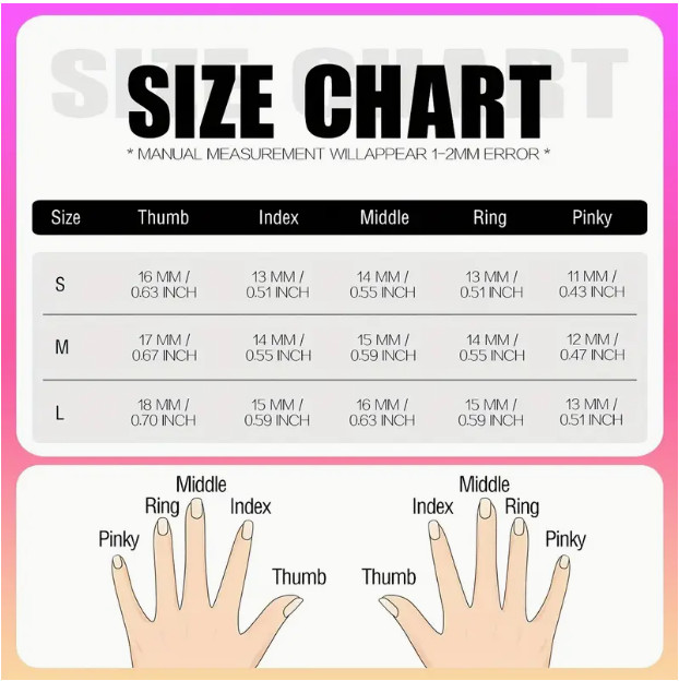 2 Sets of 10 Press-On Nails Size Medium Short Square Cat Eye Dark & Light Gray