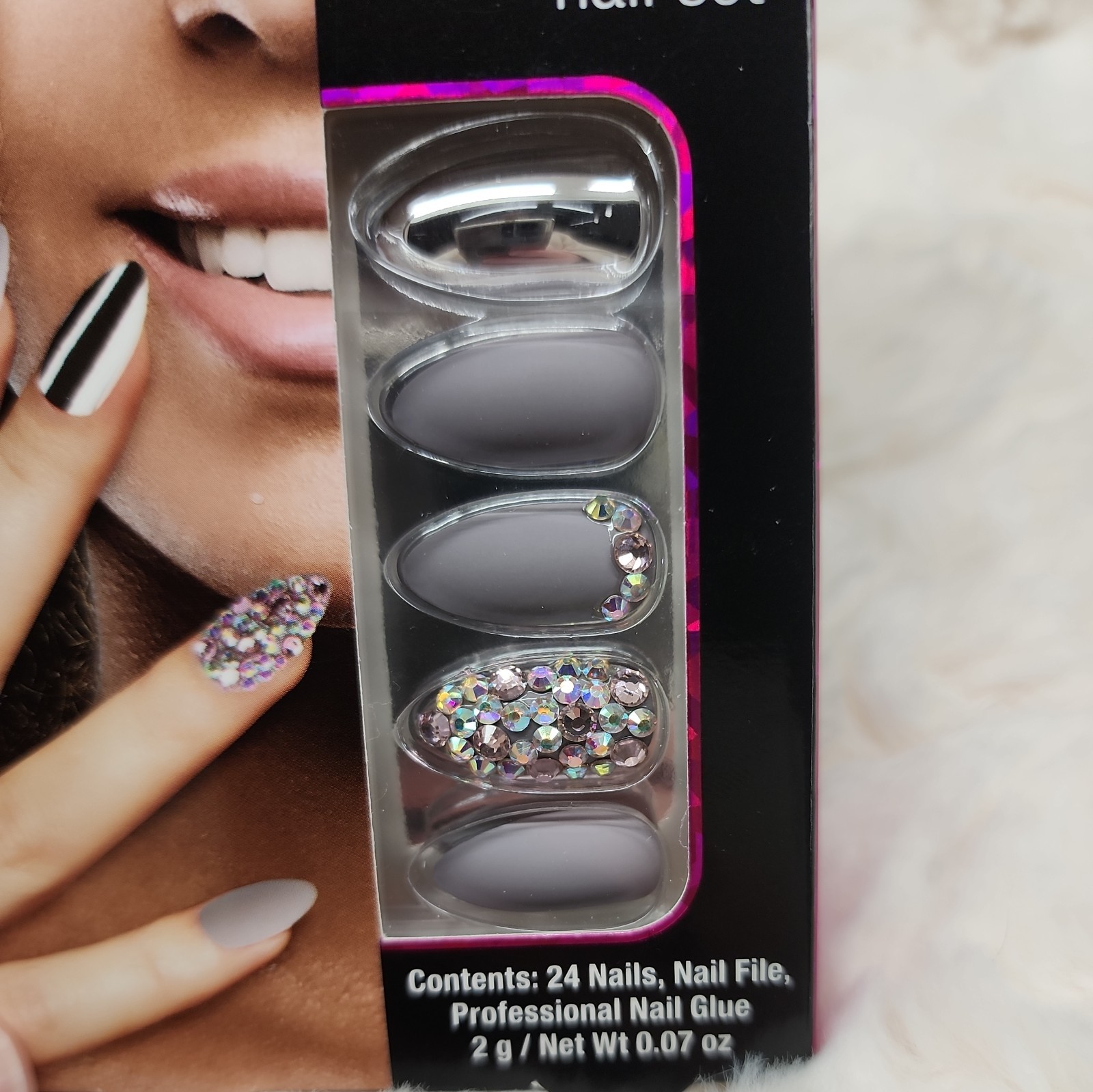 Salon Perfect Artificial Nails Luxe Nail Set 1 Pack 24
