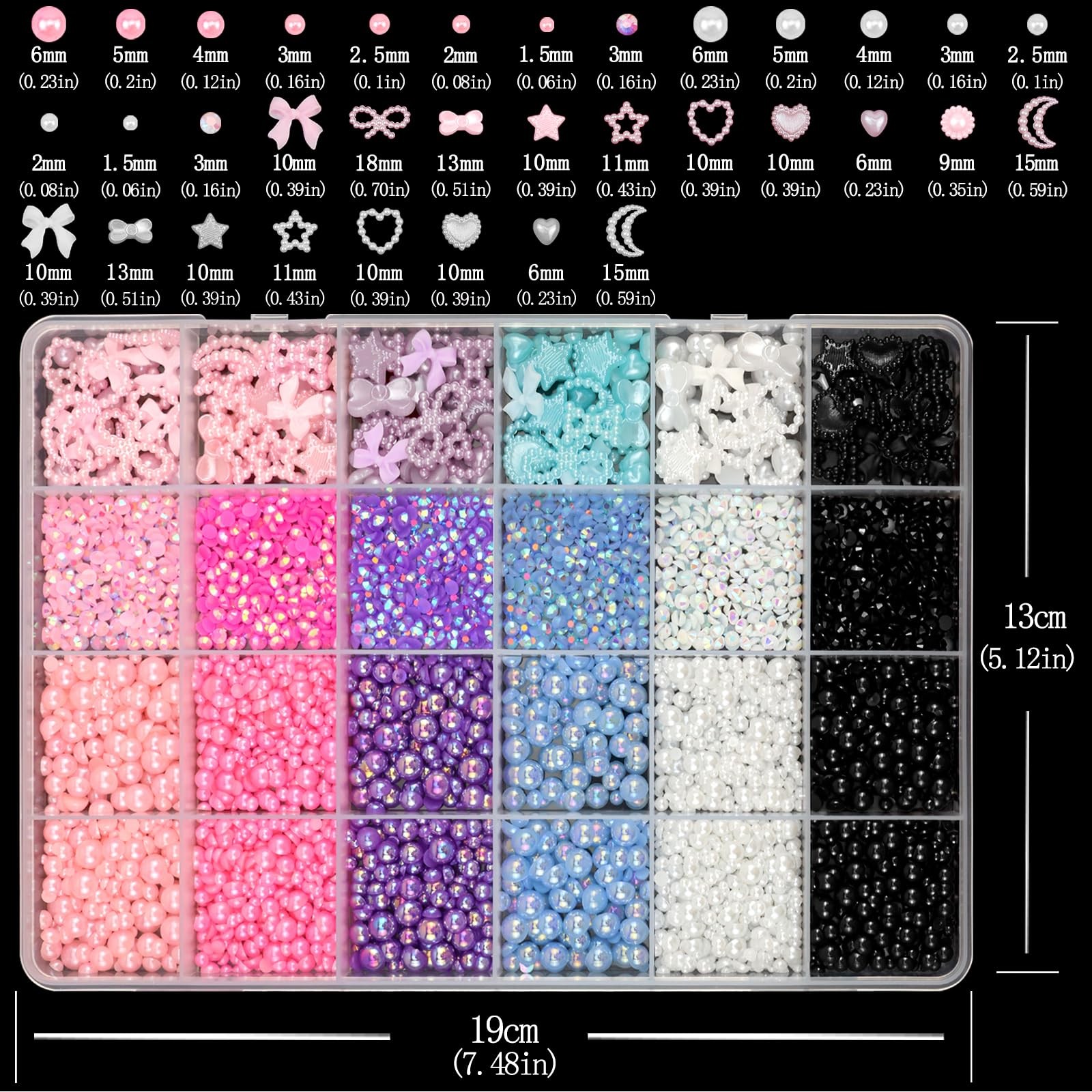 SEMATA Pearls Bedazzler Kit 04-Colorful