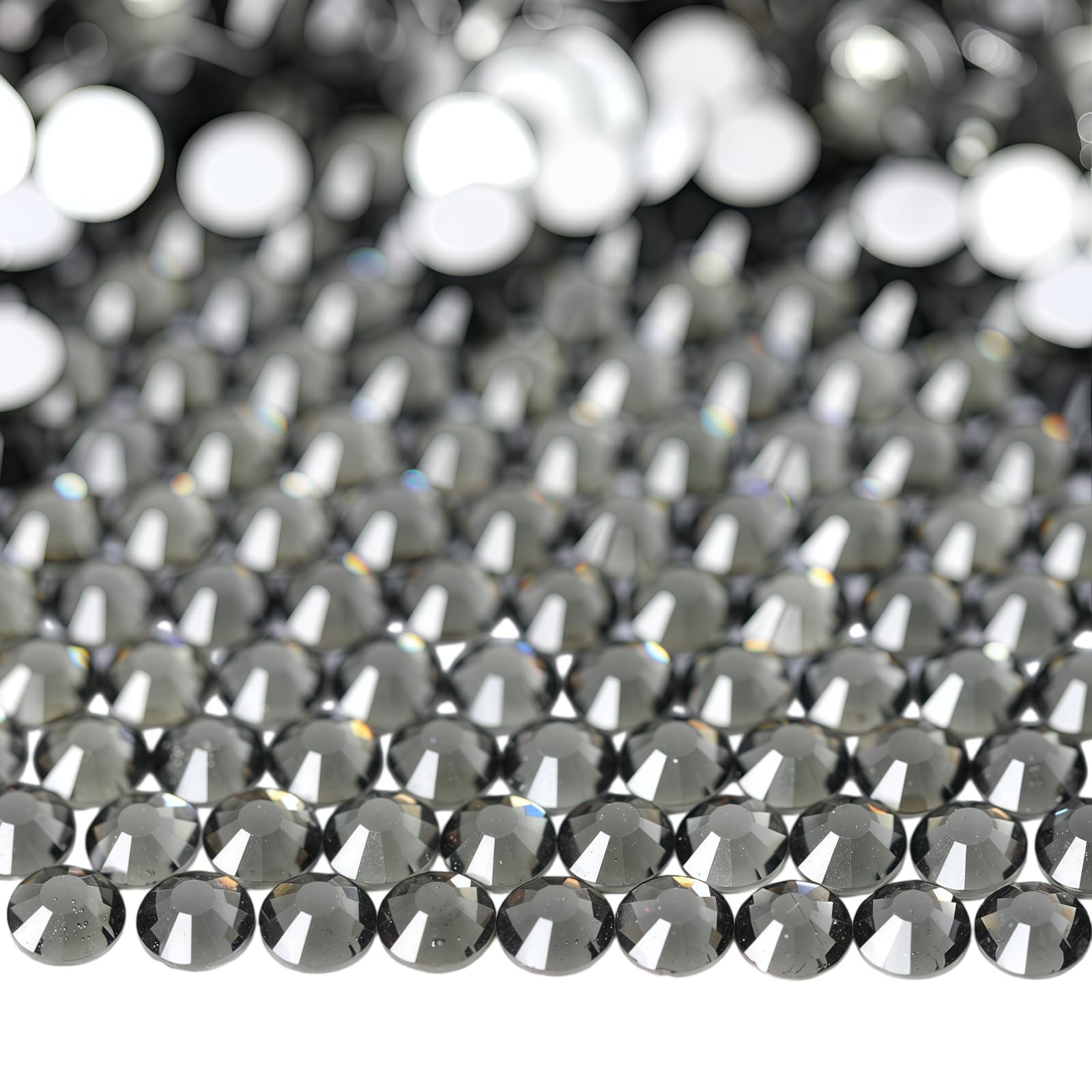 Diamonland Flatback Glass Crystal Rhinestones Rounds Gems for Bedazzling Nail…