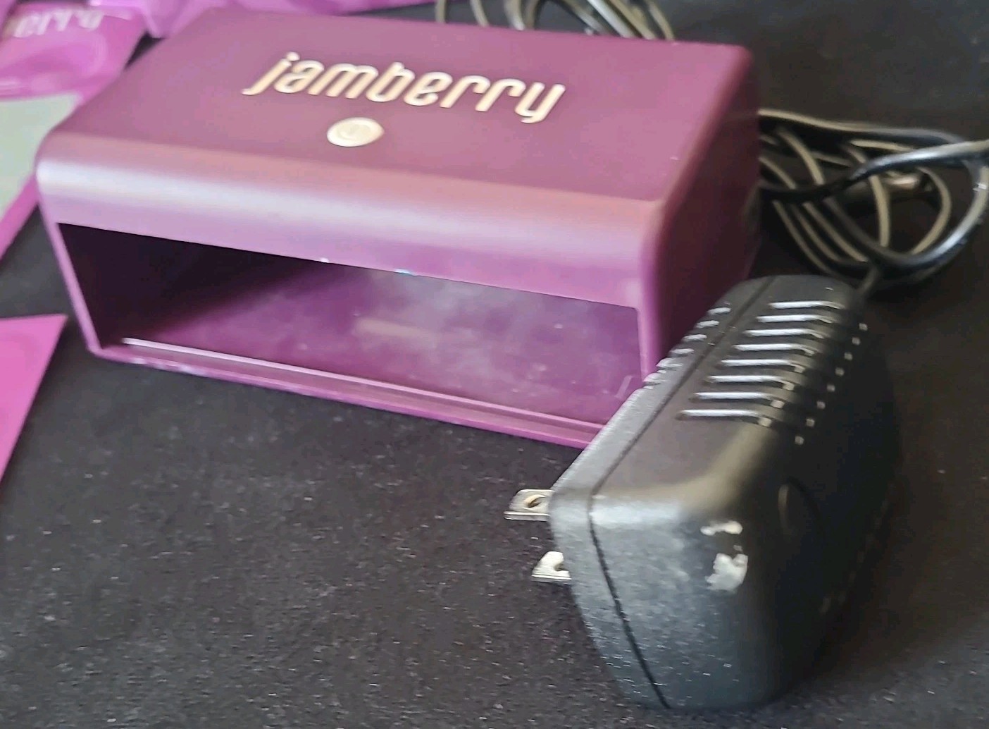 JamBerry Mini Heater And 13 Sets Of Nail Wraps Mixed Lot * READ*