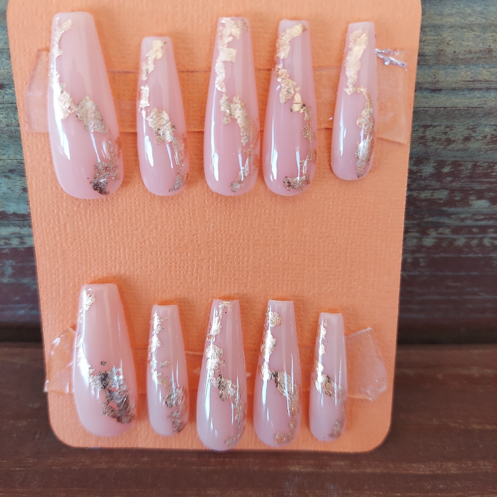 Nude Nails Rose Gold Nails Nude Wedding Nails Natural Wedding Nails Bridesmaids