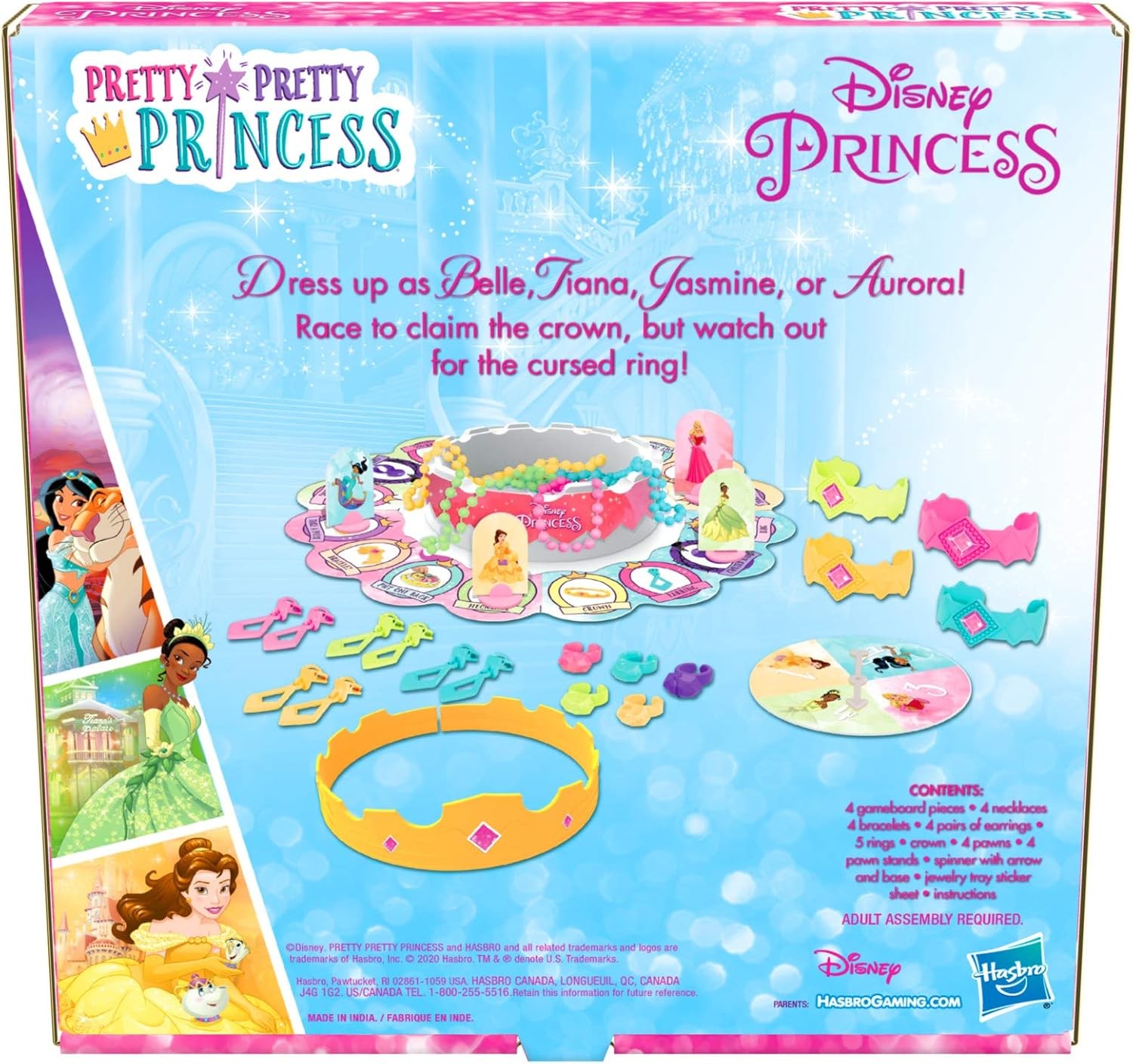 Hasbro Gaming Pretty Princess: Edition Board Game Featuring Disney…
