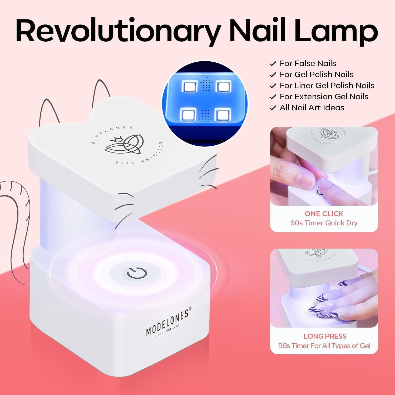 X Nail Gel Kit Almond,15Sizes Fake Nails 510Pcs, 9-In-One Glue Prep Dehydrator &