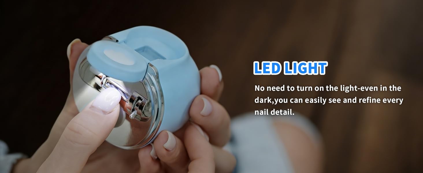 2026 Upgraded Electric Nail Clipper, Automatic Nail Trimmer with Digital