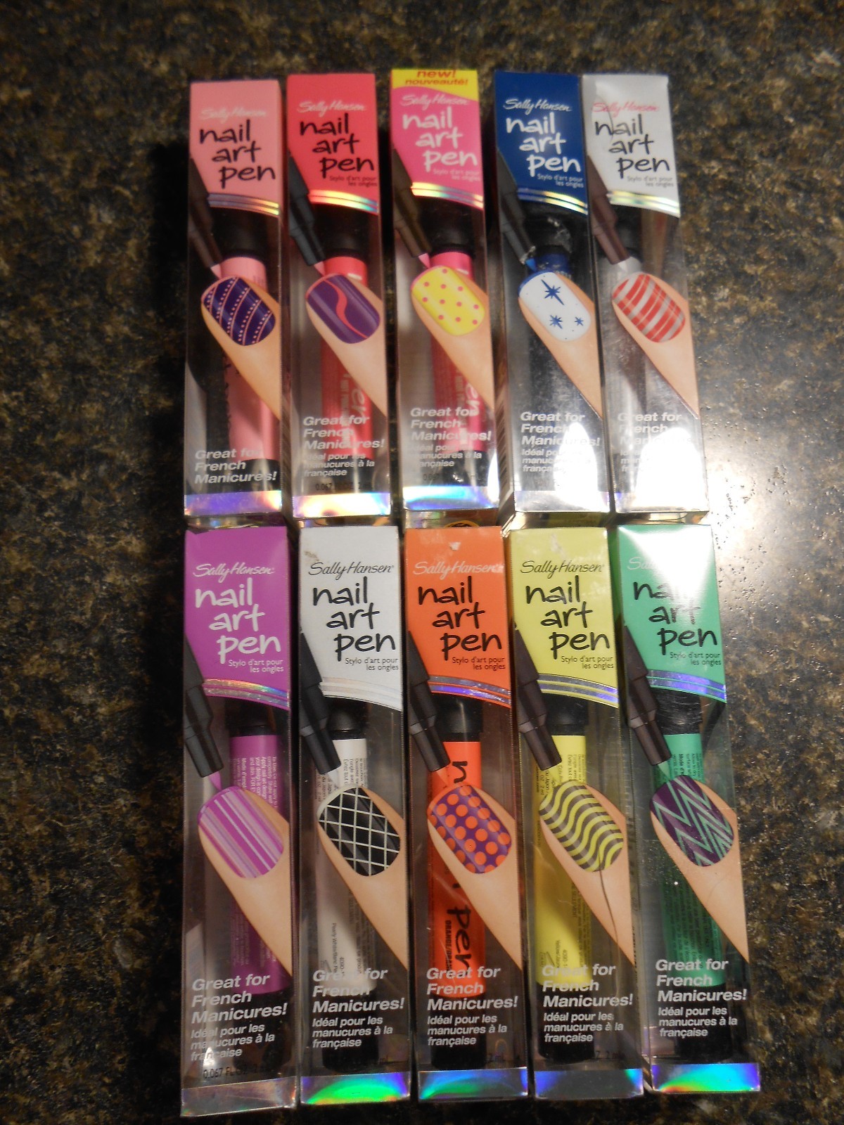 Sally Hansen Nail Art Pen Choose Color! BNIB! create your own custom nail desi