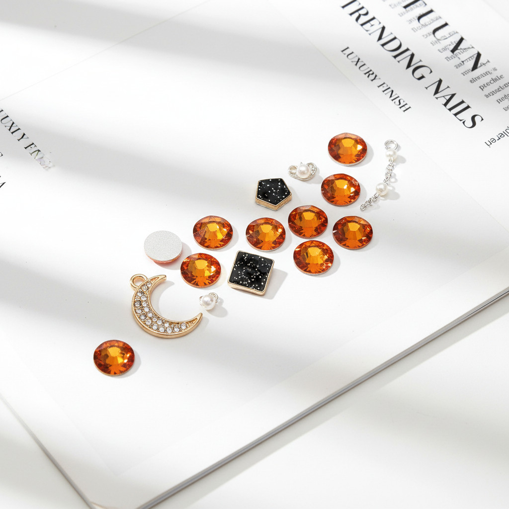 Swarovski 2088 – Flat Back-Dark Orange F