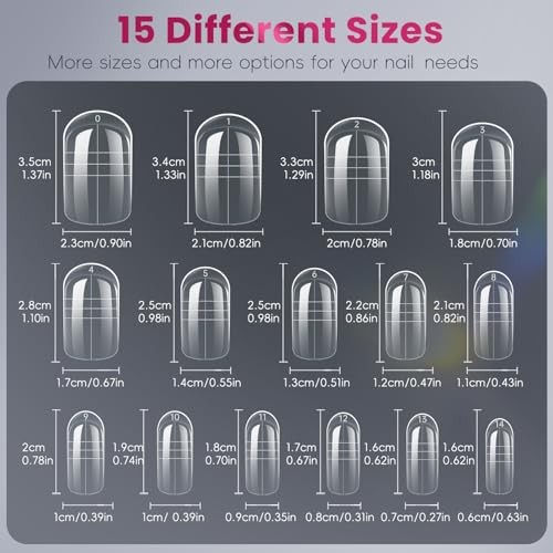 – Poly Extension Gel Toenail 150pcs Reusable Full Cover Dual Dual Toe Forms