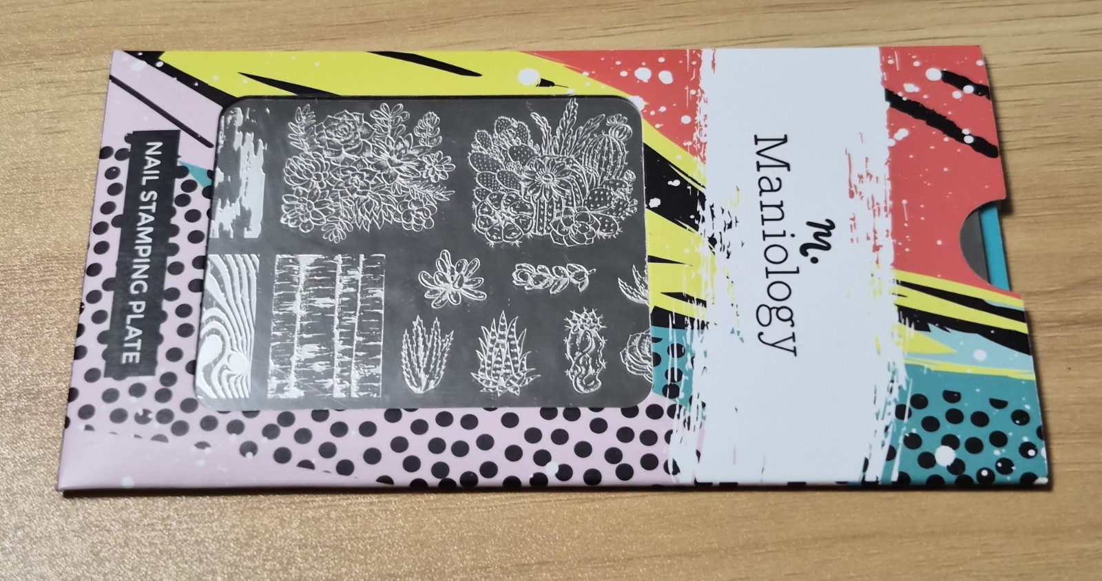 Maniology Nail Stamping Plate Lot M280 M068 M305 HTF Retired Mushroom Forest Lot