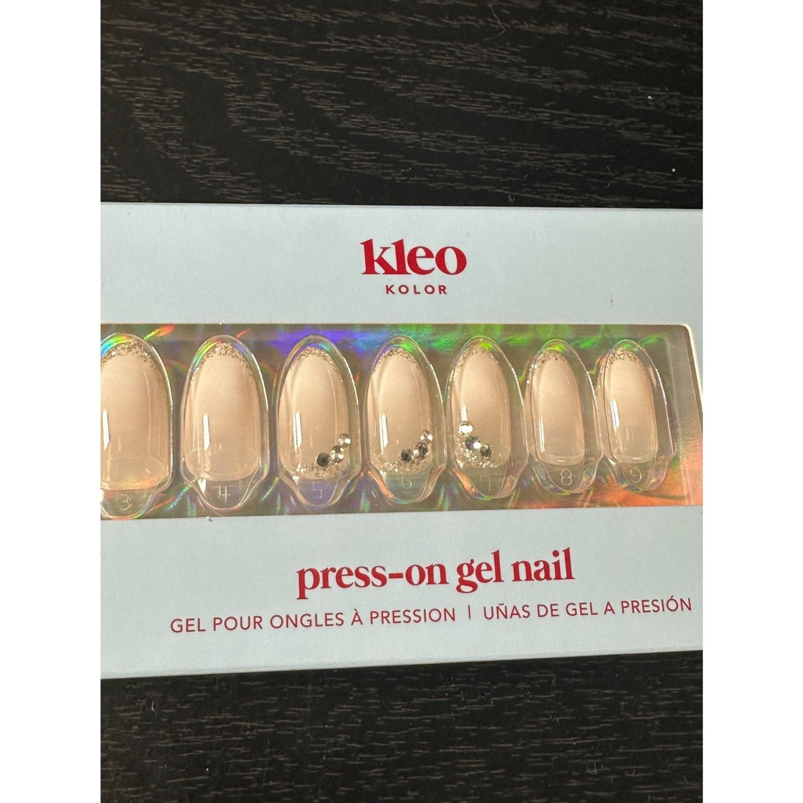 Kleo Kolor Press-On Gel Nails – Diamant – Free Shipping