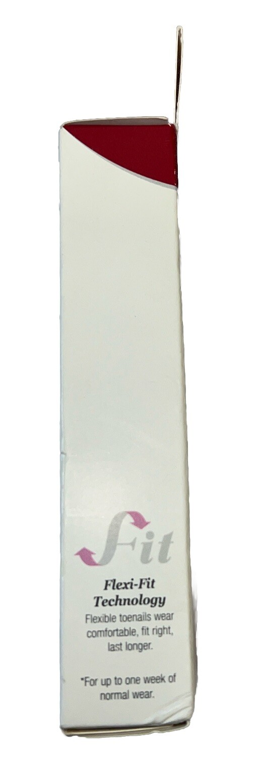 KISS Everlasting French/Natural Toe Nails #53245 (New See Description & Photos)