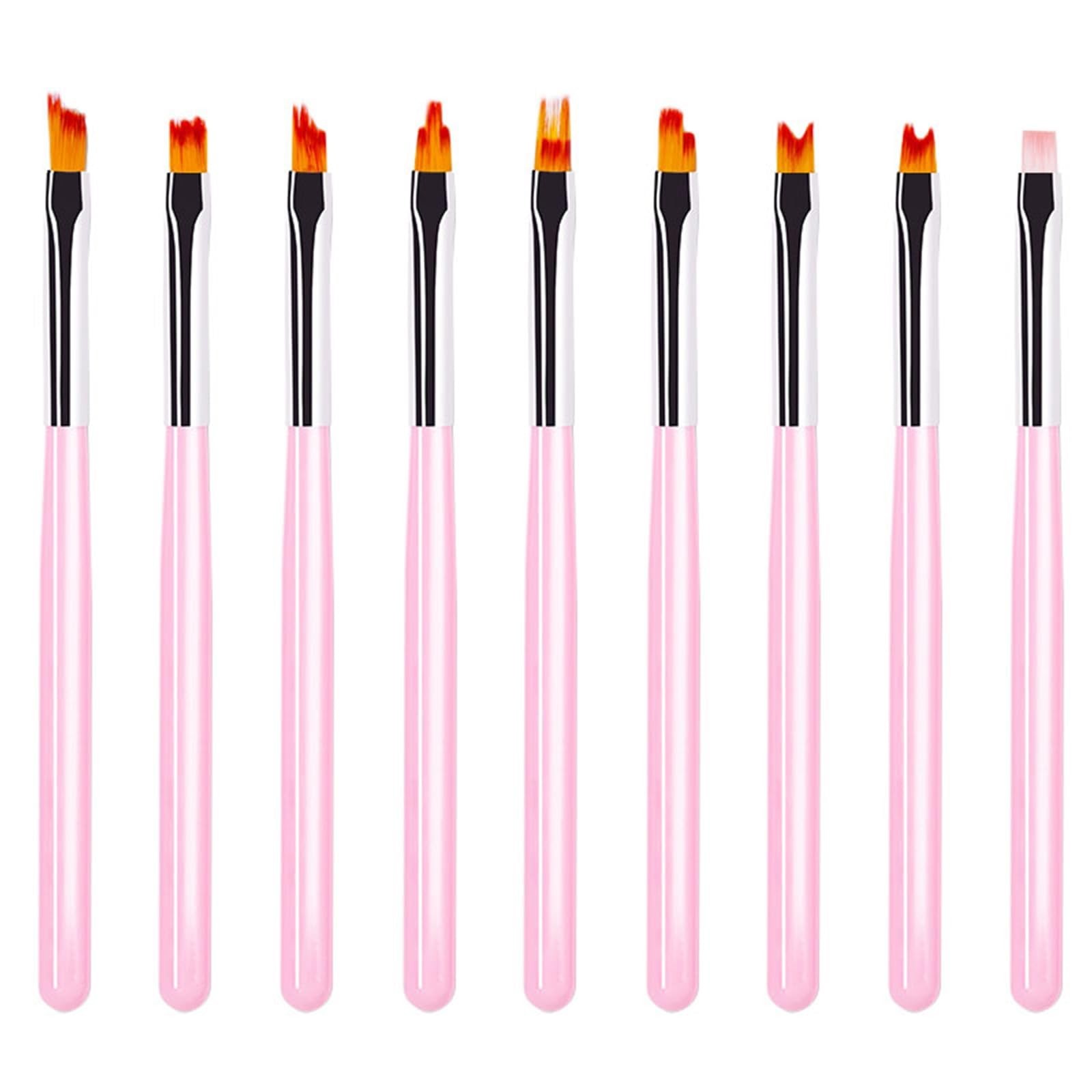 42PCS Nail Art Brushes, Nail Art Tool Set, Including Nail Brushes, Striping N…