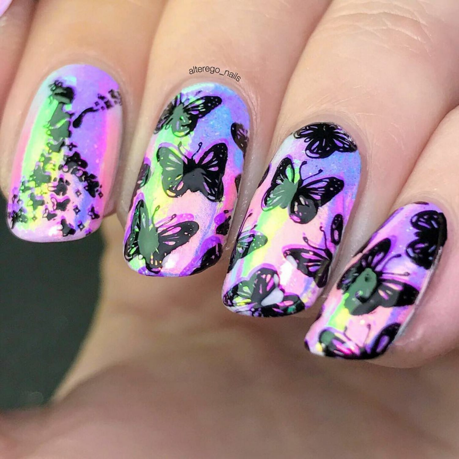 Jumbo Clear Stamper & Scraper For Stamped Nail Art