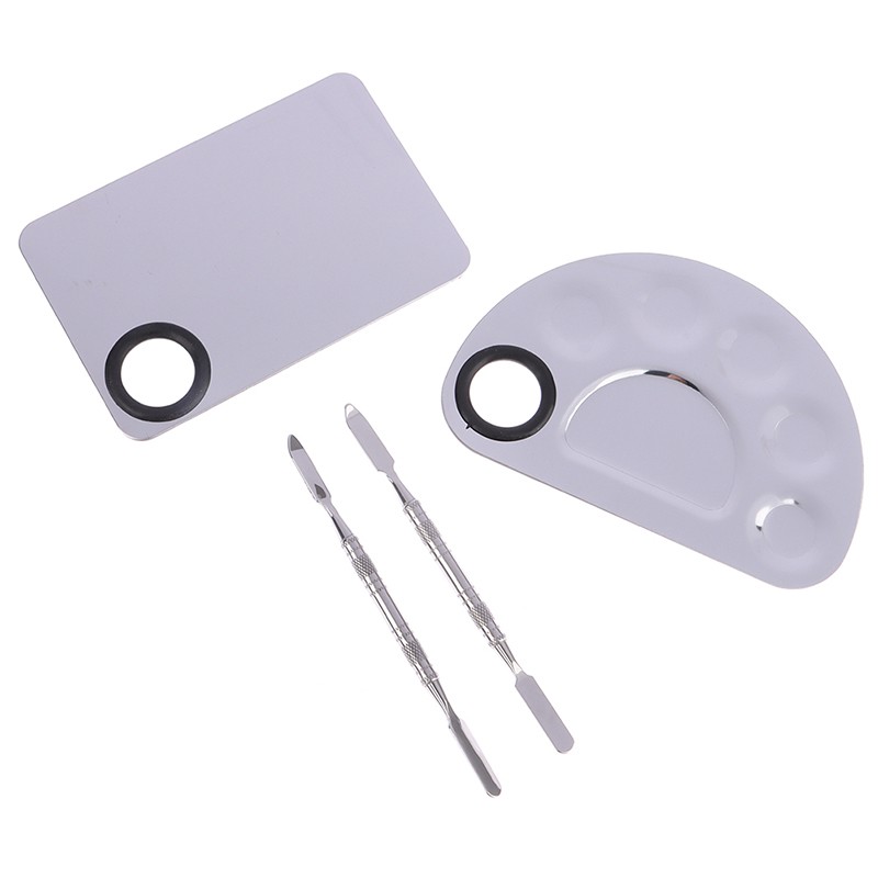 Makeup Mixer Nail Art Polish Mixing Plate Foundation Eyeshadow Mixer Palette