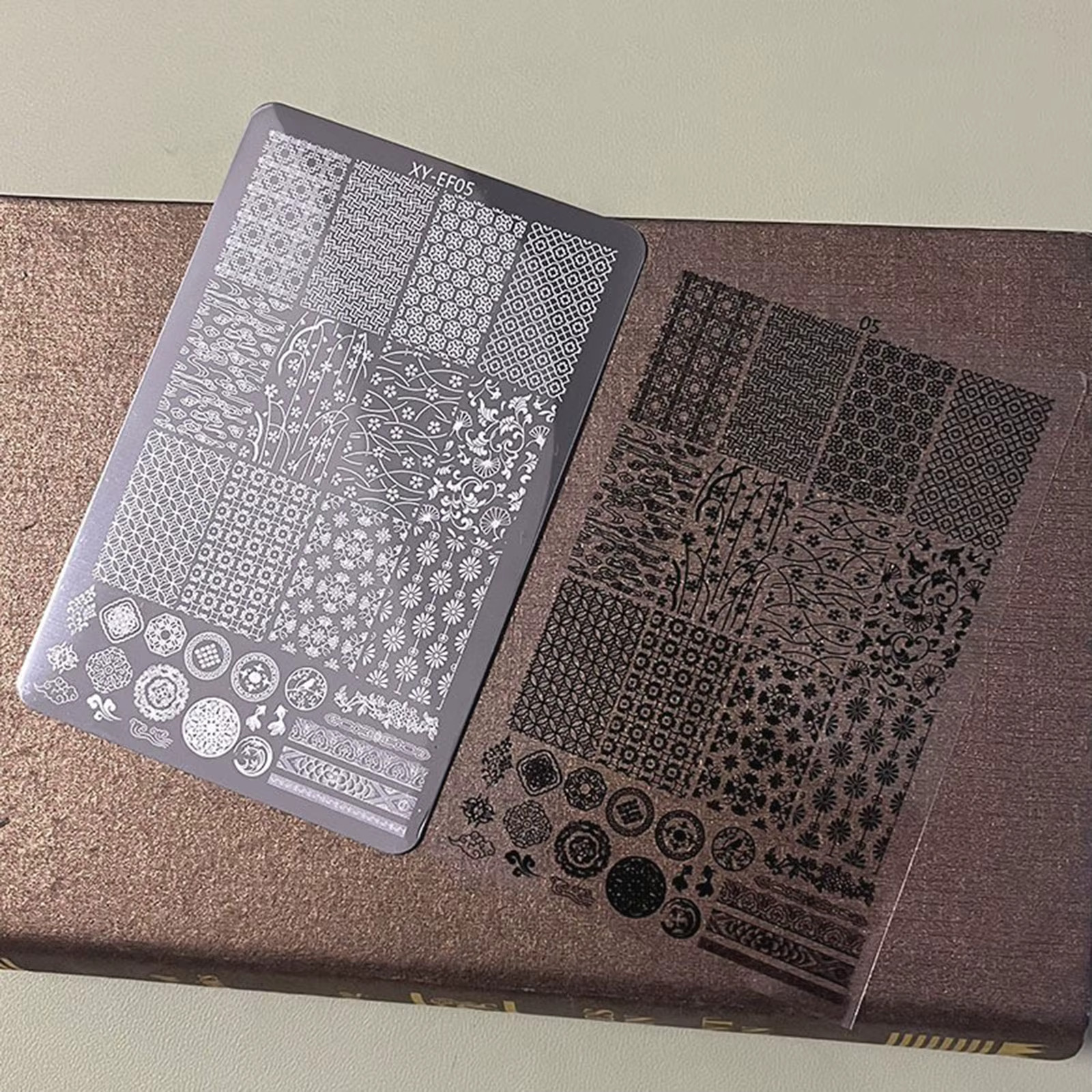 Acrylic Nail Kit Set Stamping Plates 20 Designs Art Decoration Tools | Complete
