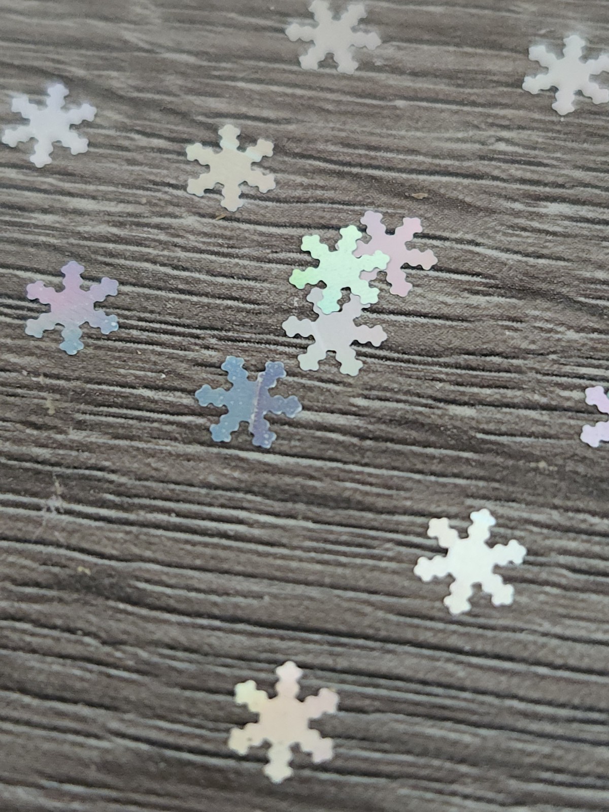 Nail Glitter Sequins Holographic Laser Snow Flakes Nail Art 3D Decoration