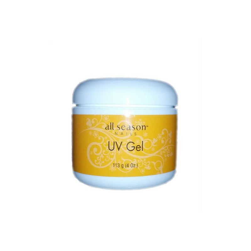 All Season Nails UV Nail Builder Sculpting Gel CLEAR 4 oz/ 113 g