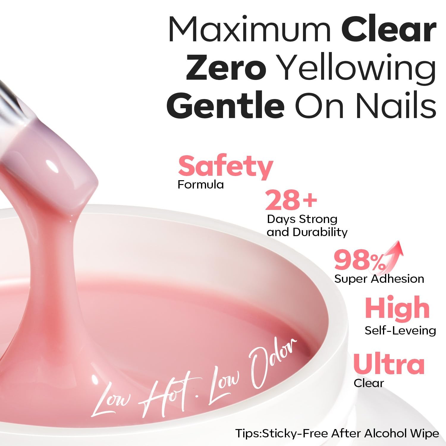 Nail Art Practice Tips Builder Nail Gel French Tip, 10-in-One