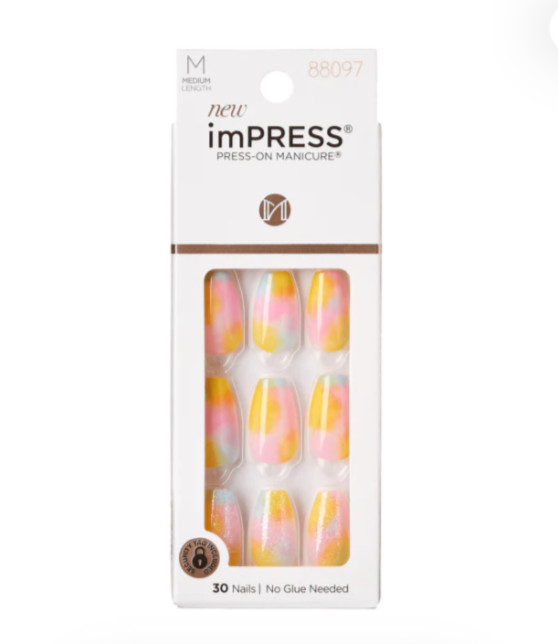 imPress Nails, CANDY SYRUP, Colorful Clouds, Pastels, Gloss, Glitter, Spring 🩷