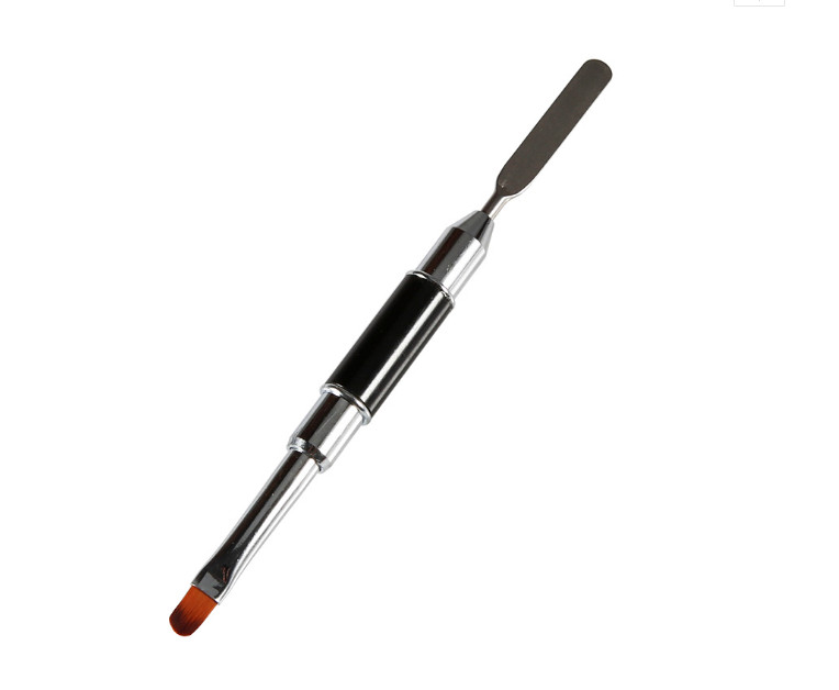 Double Head Nail Brush Pen UV Gel Carving Pen Brush Liquid Powder DIY