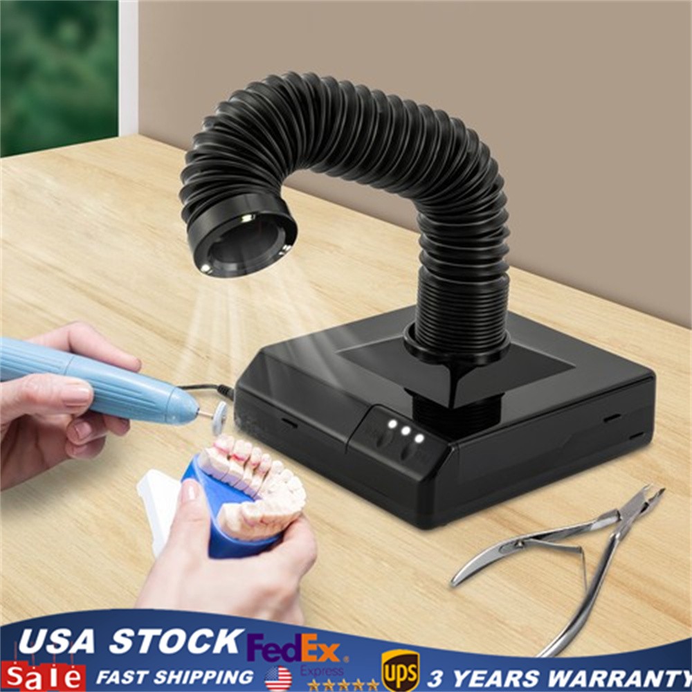 Vacuum Cleaner Dust Collector Nail Art Manicure Dentist’s Dust Clean Tool