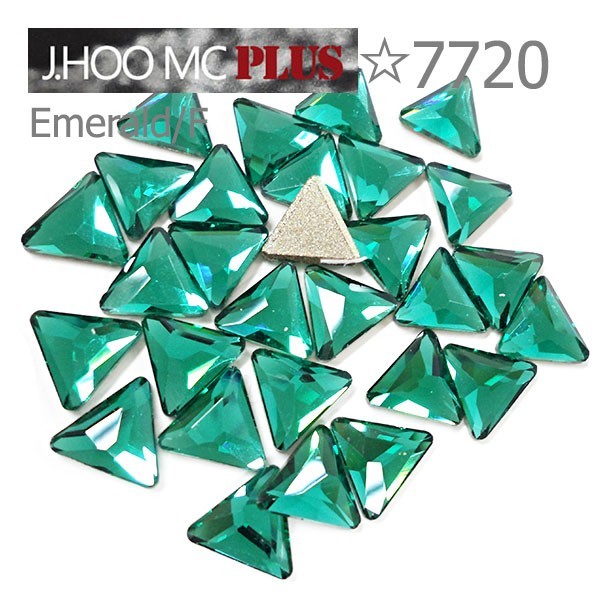J.HOO Crystal 7720 Cosmic Flat Back Rhinestones 7.5mm Nail Art (10pcs)