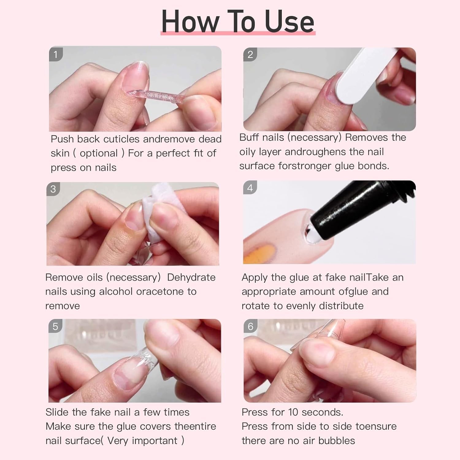 Curvlife Super Strng Nail Glue 15g for Press On Nails – Quick Drying, Semi Soli