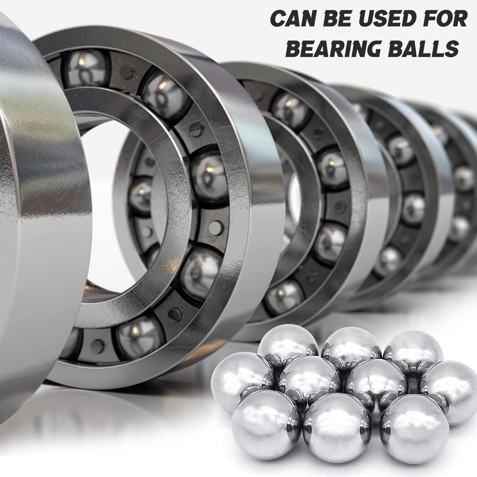 24 PCS 1 Inch Chrome Steel Bearing Balls 25.4mm Precision Bearings Hardware