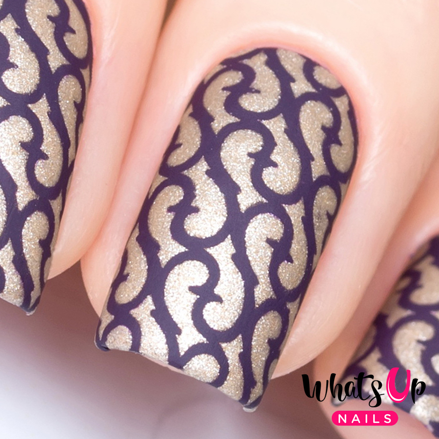 Thorns stencils for nails, nail stickers, nail art, nail vinyls