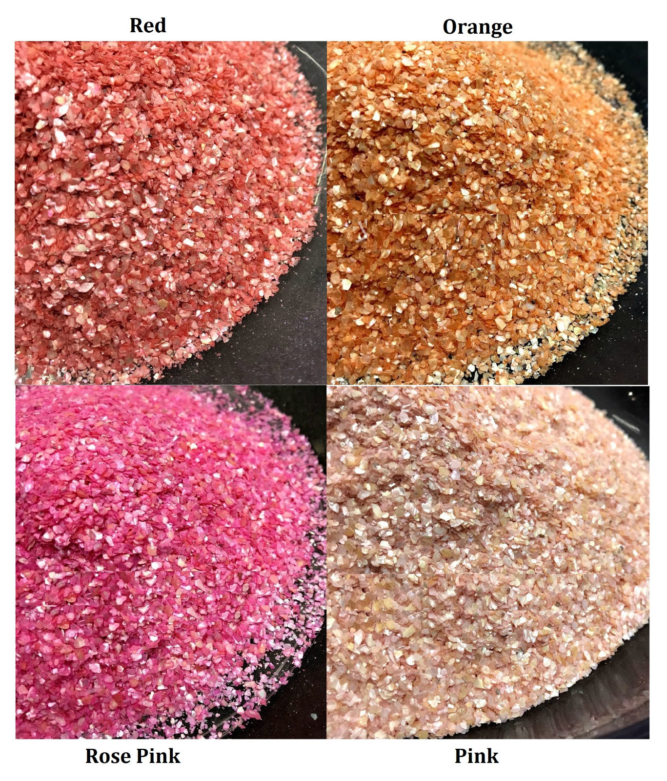 4g 3D Nail Art Sea Shell Flake Mermaid Abalone Sequins Powder Glitter Decoration