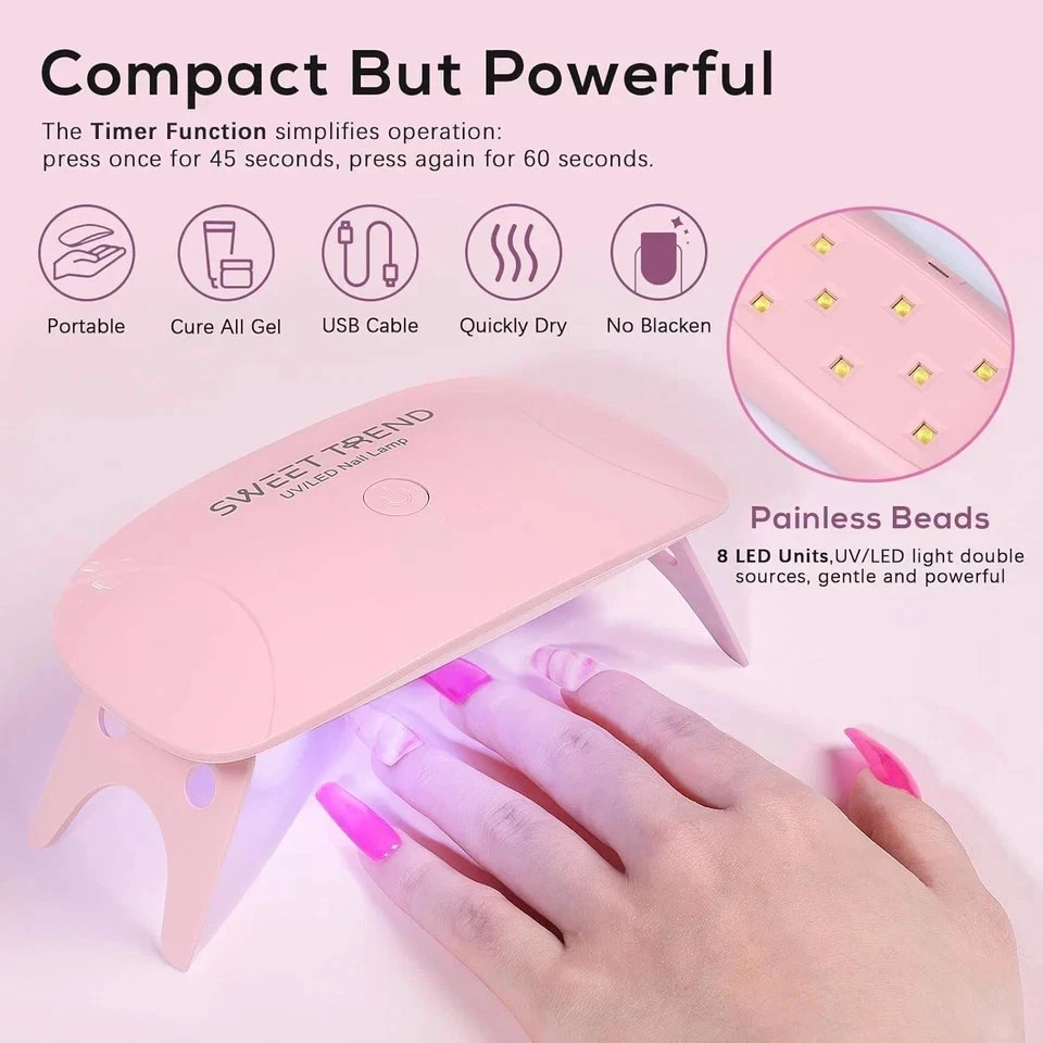 Acrylic Nail Kit for Beginners: Professional Acrylic Powder Set with Everything
