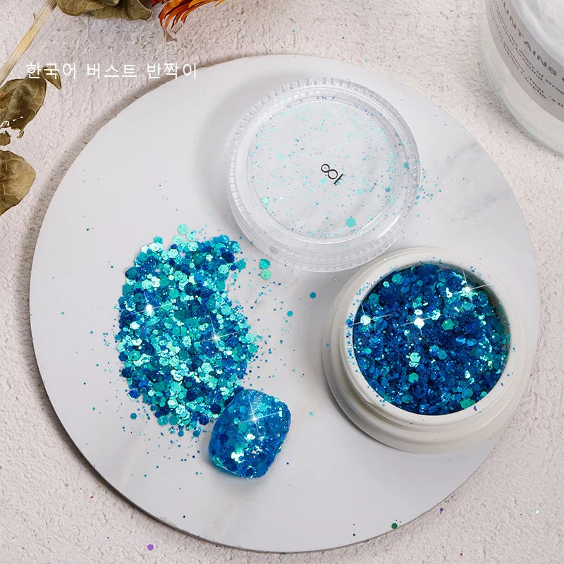 Korean Nail Glitters