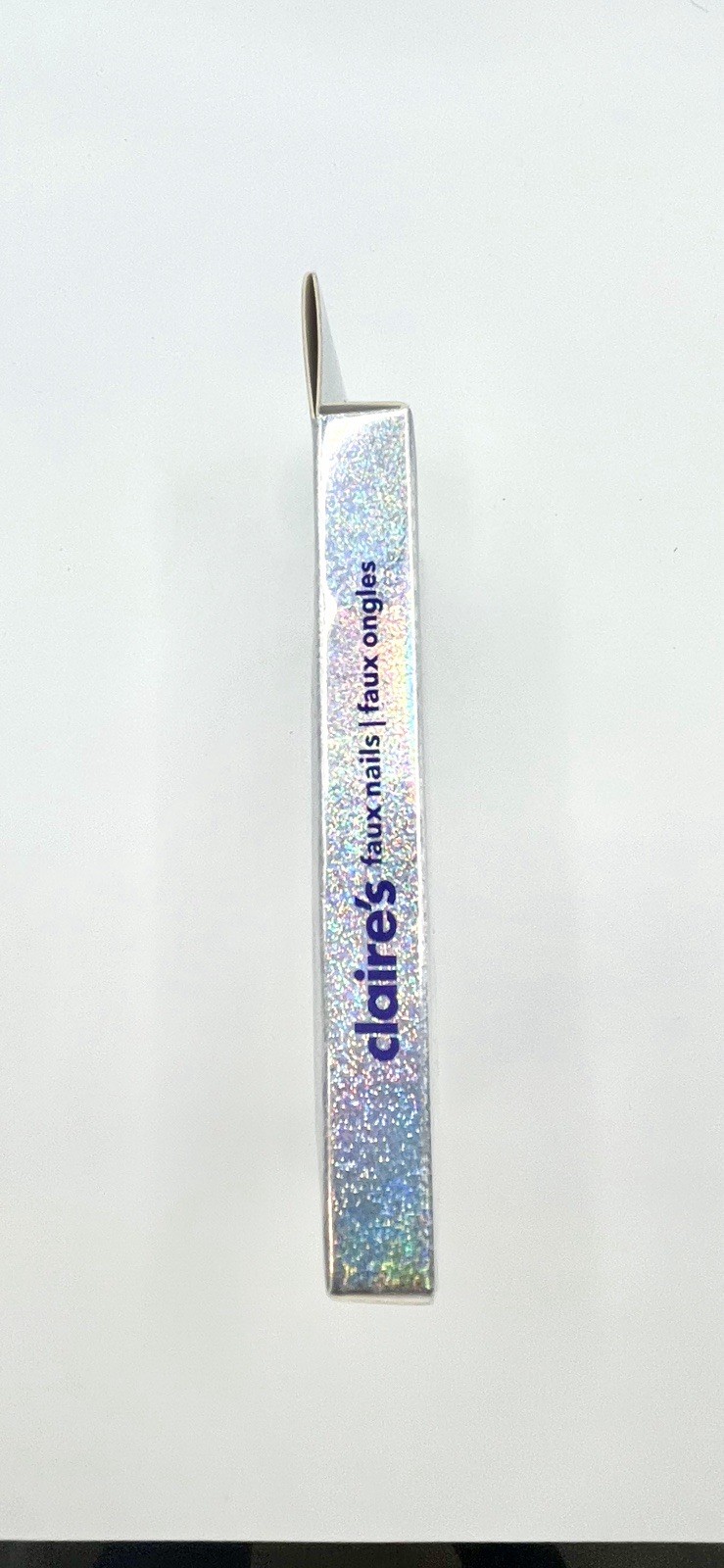 Claire’s Press-On Nails White Star Design Self Adhesive 24ct