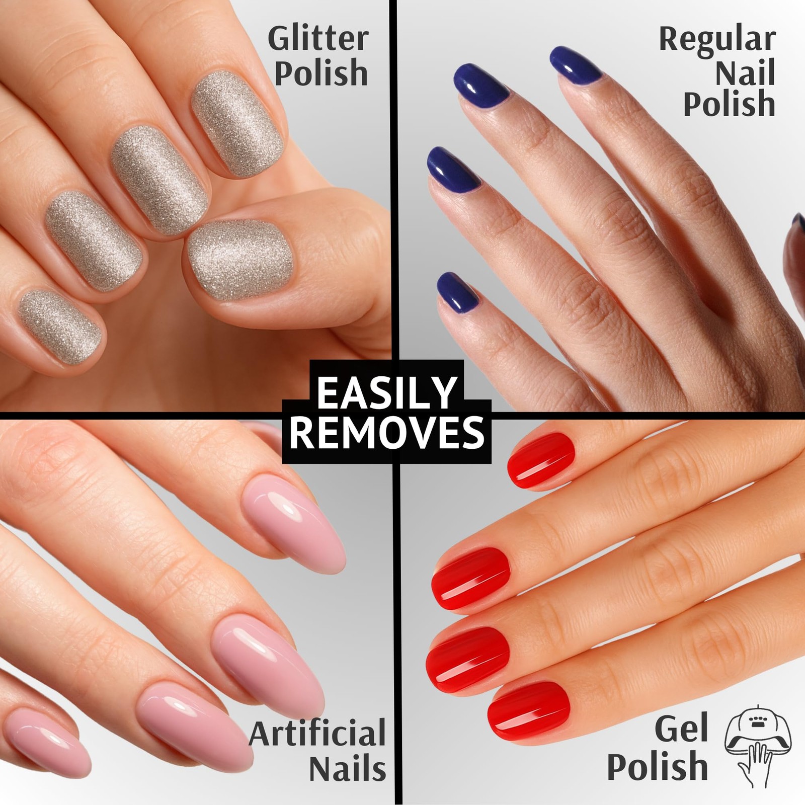 Pronto 100% Acetone Gel Nail Polish 8 Fl Oz (Pack of 1) – Signature,