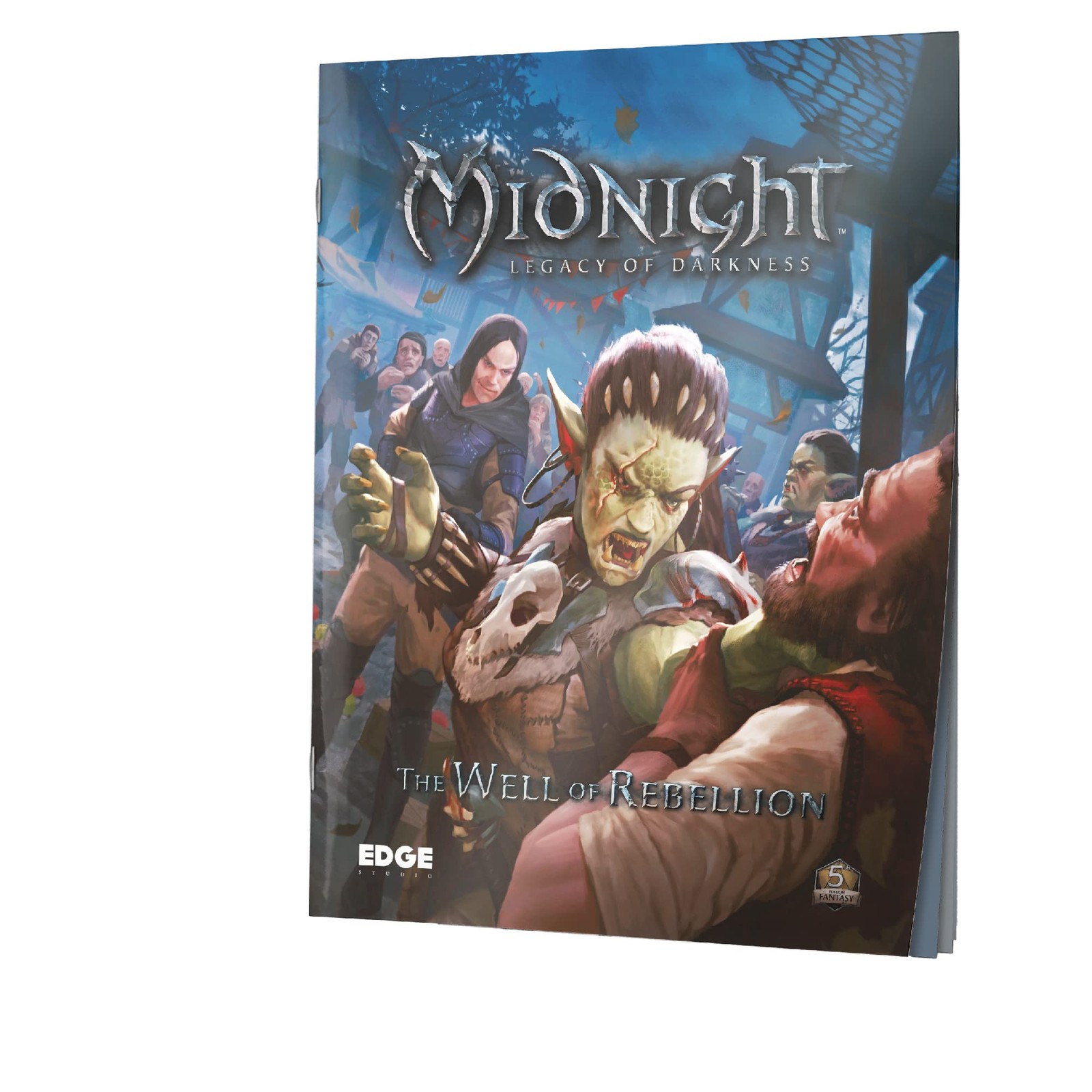 Asmodee Midnight : Game Master’s kit 8.5 x 11.25 x 0.4 inches, Multicolor