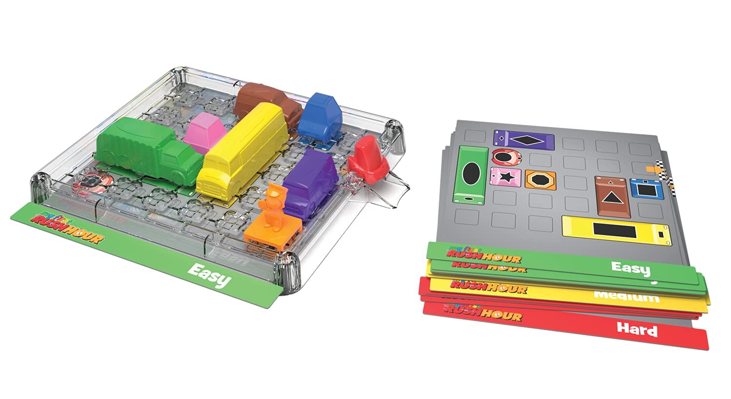 ThinkFun My First Rush Hour – Engaging Brain Game for One Size, Multicolor