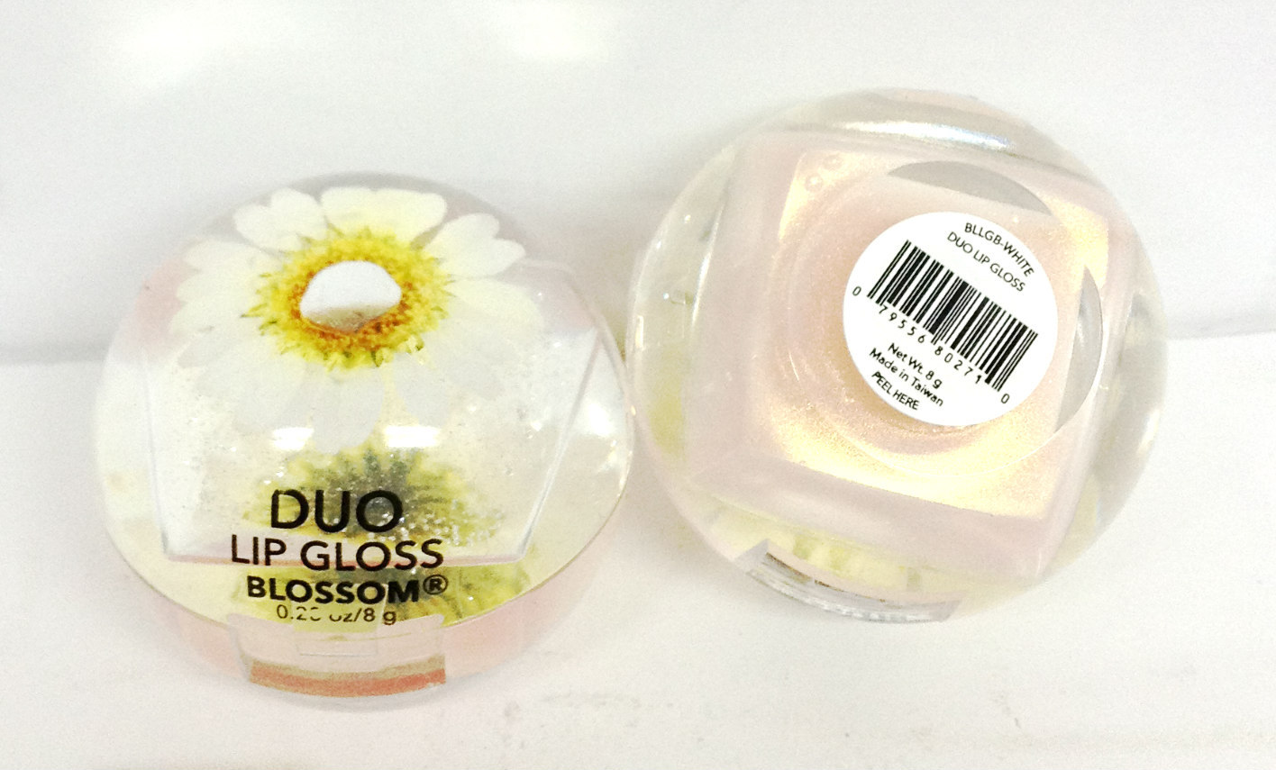 ON SALE! Blue Cross Blossom Duo Lip Gloss Infused With Real Flower – Choose any