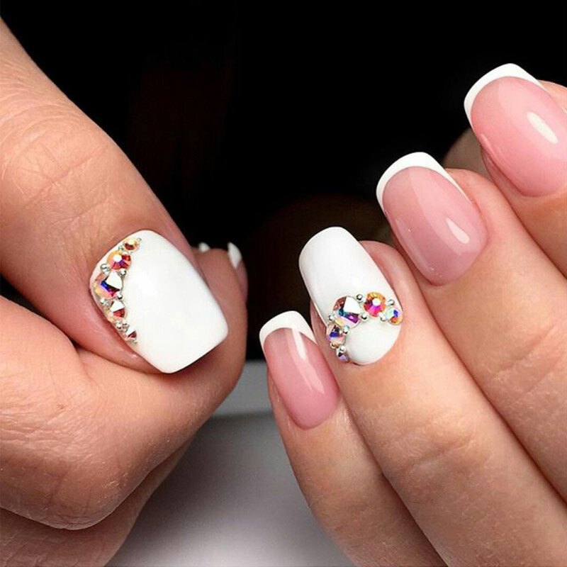 1440pcs (ss4 1.6mm) Glitter Nail Art Rhinestone Flatback Crystal Nail Decoration